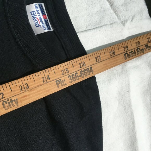 #55 Jerzees 2nd Platoon Blend Cotton BlackT-Shirt Men M Officer Candidate School - Picture 8 of 9